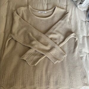 Mercer Street Studio Taupe Sweater
